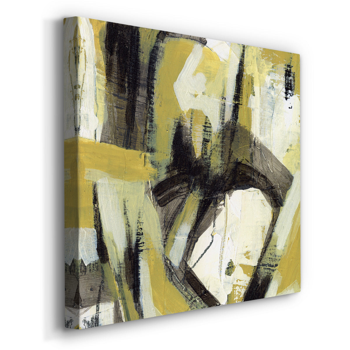 Citron Rhythm I - Canvas Art Print