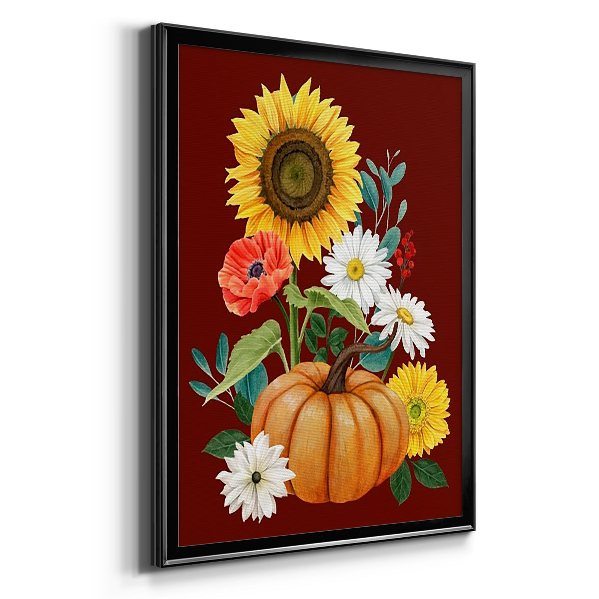 Beautiful Fall II - Modern Framed Canvas Print