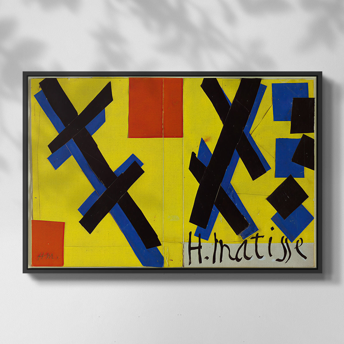 Cover Design for Matisse: His Art and His Public, 1951 - Floater Framed Canvas Print
