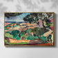 Landscape at Collioure, 1907 - Floater Framed Canvas Print