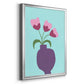 Modern Blooms I - Modern Framed Canvas Print