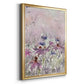 Floral Entertainment I - Modern Framed Canvas Print