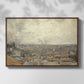 View from Montmartre, 1886 - Floater Framed Canvas Print
