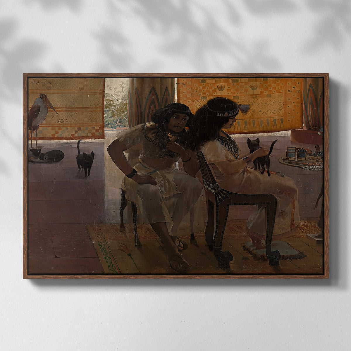 The Age of the Pharaohs, 1914 - Floater Framed Canvas Print
