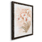 White and Coral Orchid II - Premium Canvas Framed in Barnwood - Ready to Hang