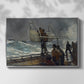 The Signal of Distress, c. 1896 - Floater Framed Canvas Print