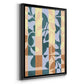 Checkered Cutting II - Modern Framed Canvas Print