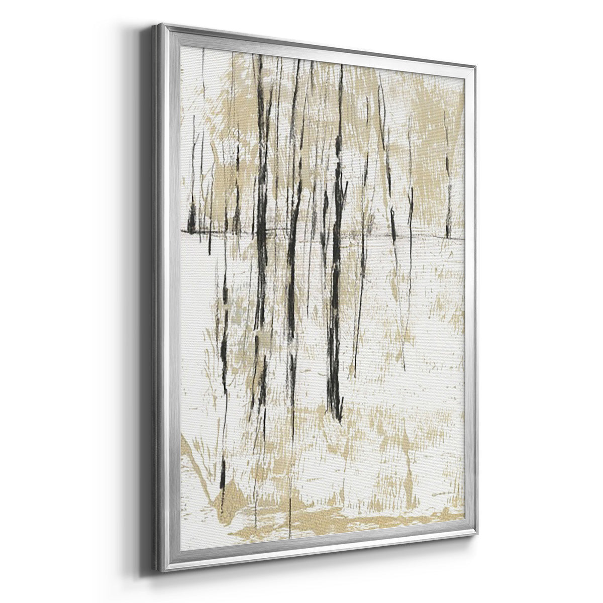 Gilded Forest II - Modern Framed Canvas Print