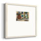 Tuscan Courtyard Premium Framed Print Double Matboard