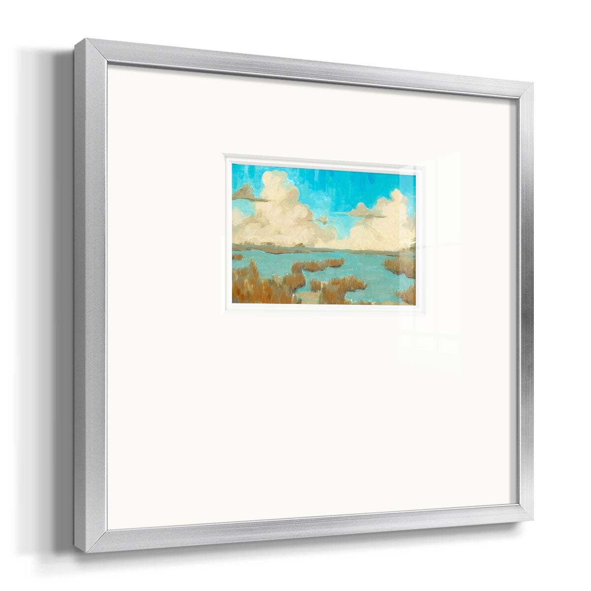 Fripp Island Water II Premium Framed Print Double Matboard