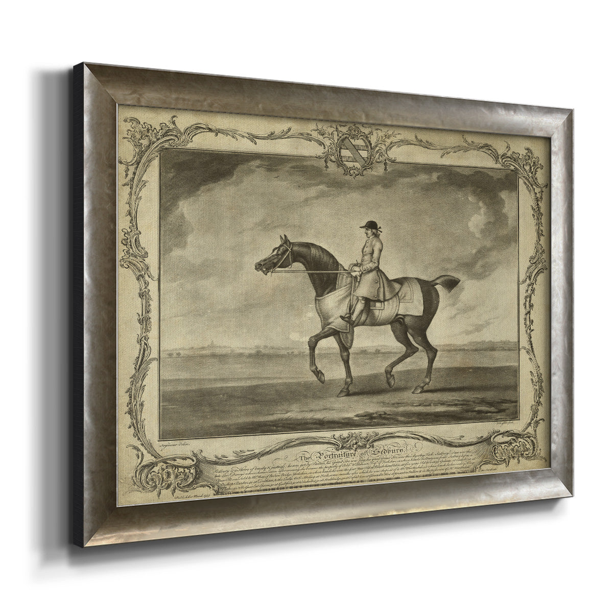 Distinguished Horses II Premium Framed Canvas- Ready to Hang