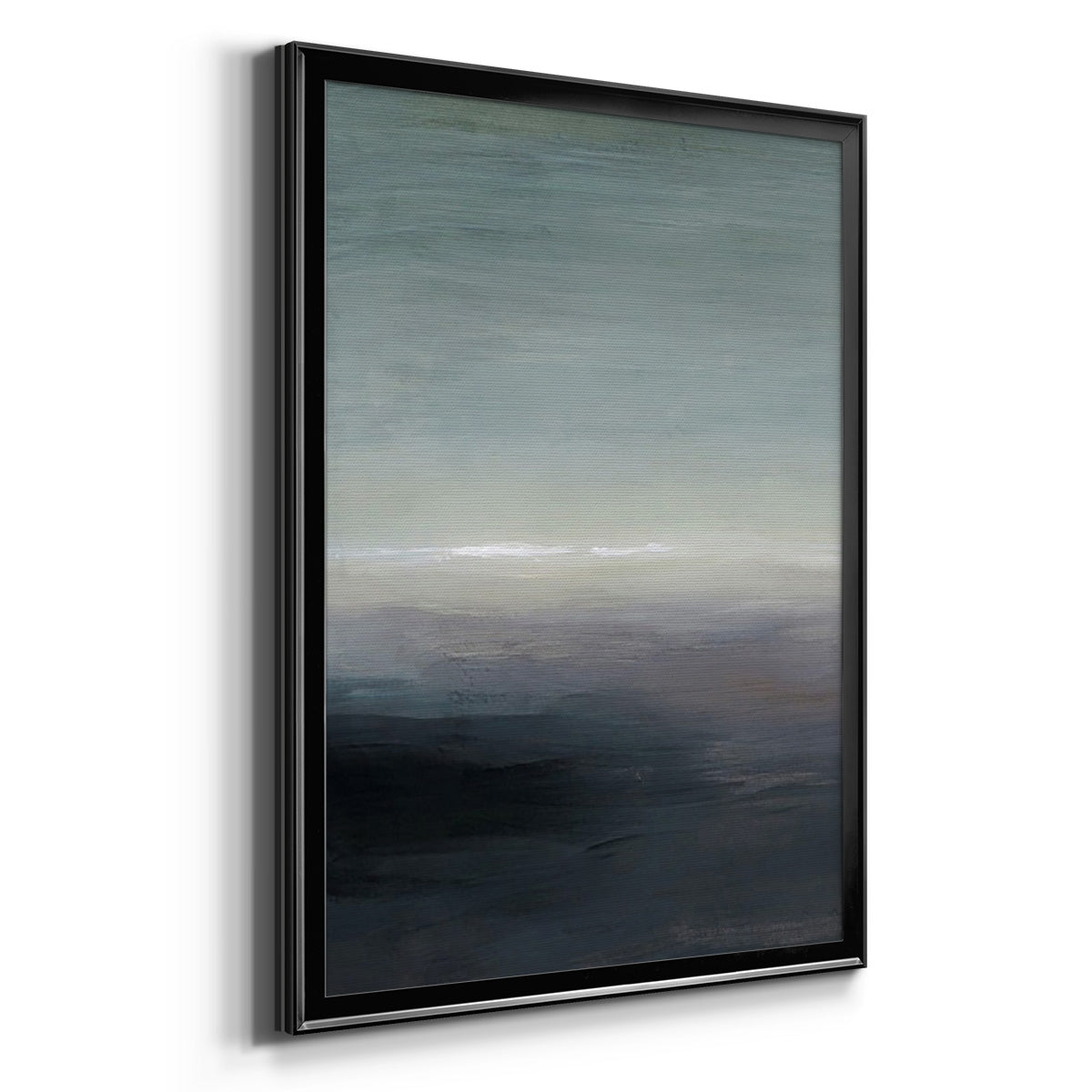 Windy Moor I - Modern Framed Canvas Print