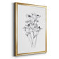 Farmhouse Plants I - Modern Framed Canvas Print