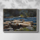 Hudson River, 1892 - Floater Framed Canvas Print