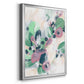 Tropical Branch Fresco II - Modern Framed Canvas Print