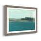 Calming Lake View II - Barnwood Framed Art Print