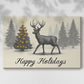 Silver Dusk Carol - Canvas Art Print