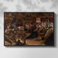 Ball of the Burning Men, 1889 - Floater Framed Canvas Print
