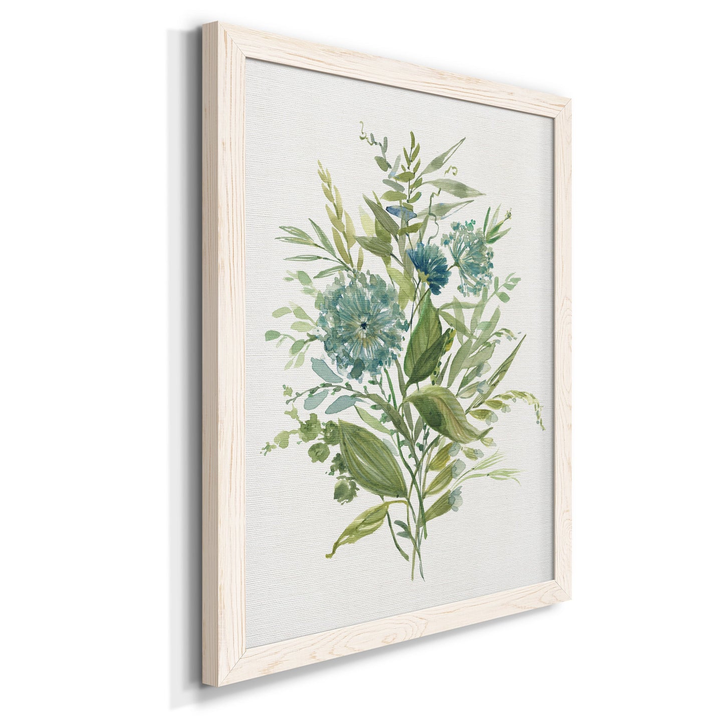 Greenery II - Premium Canvas Framed in Barnwood - Ready to Hang