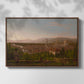 View of Florence from San Miniato, 1837 - Floater Framed Canvas Print
