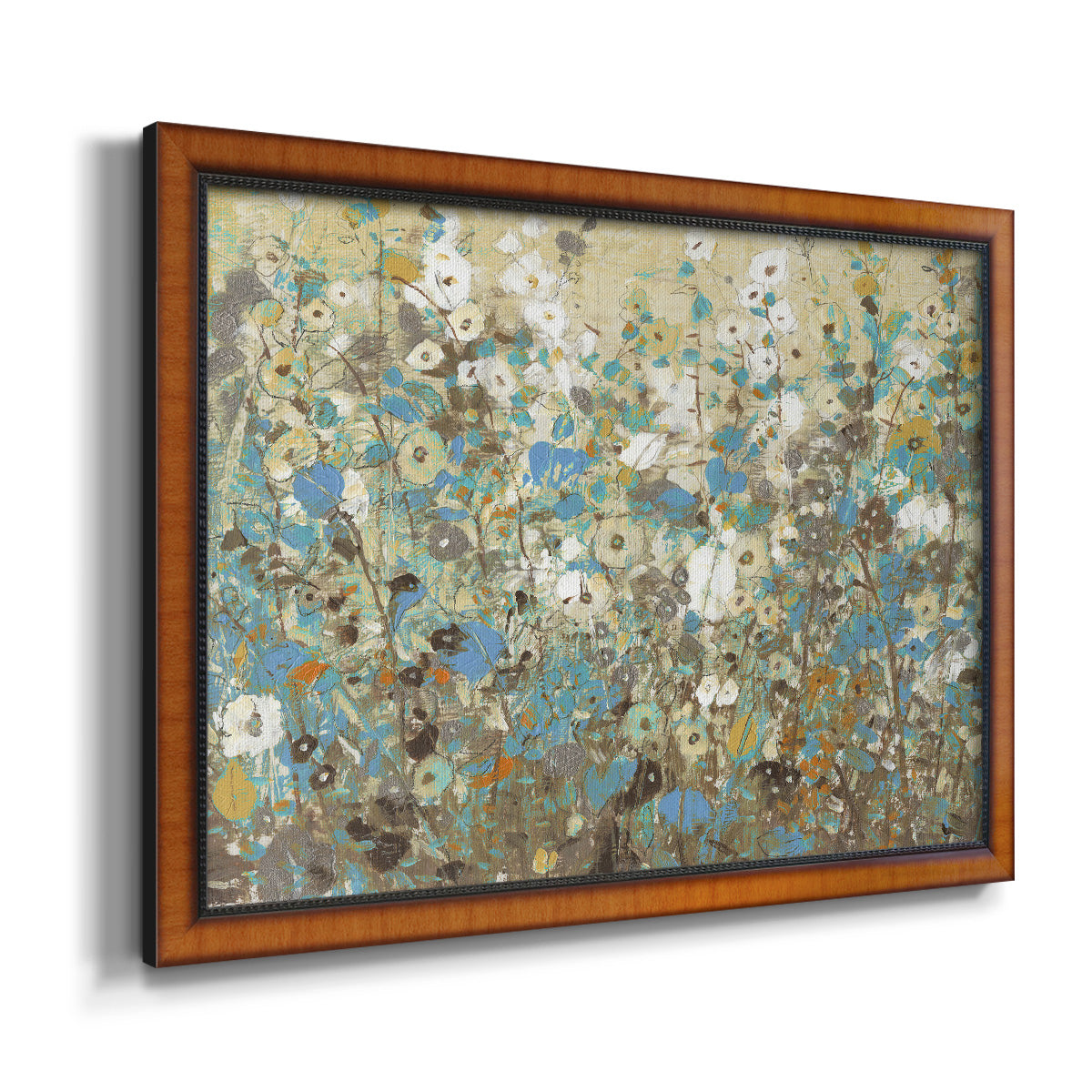 Flowering Vines I Premium Framed Canvas- Ready to Hang