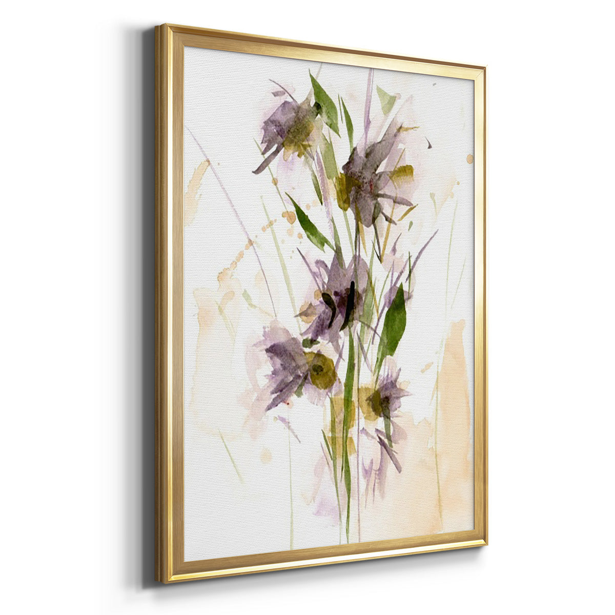 After Rain III - Modern Framed Canvas Print