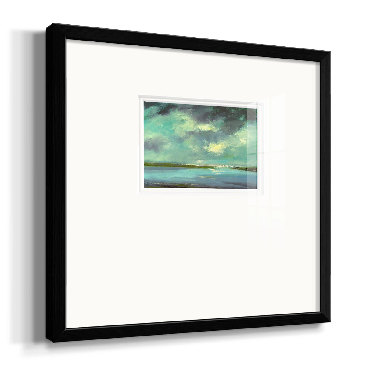 Lagoon Premium Framed Print Double Matboard