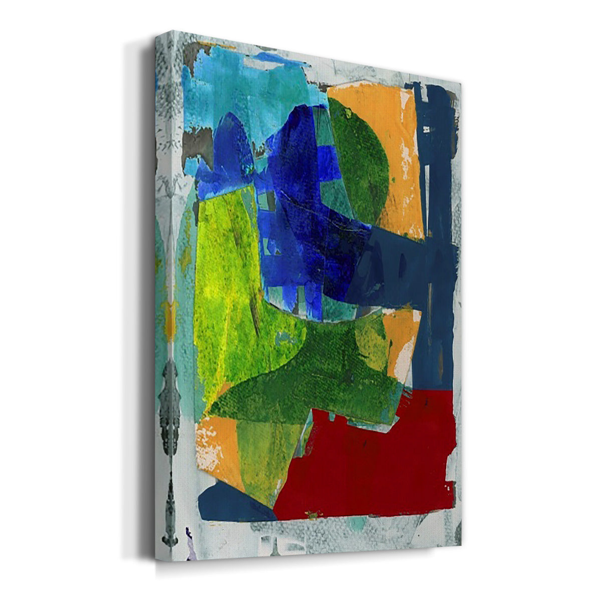 Brights Strokes II - Canvas Art Print