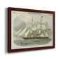 Antique Clipper Ship III Premium Framed Canvas- Ready to Hang