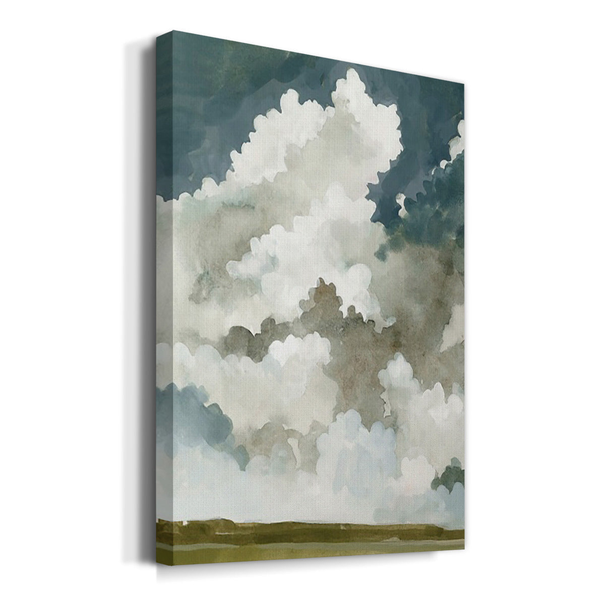 Vast Neutral Sky I Premium Gallery Wrapped Canvas - Ready to Hang