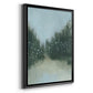 Marsh Morning Fog II - Modern Framed Canvas Print