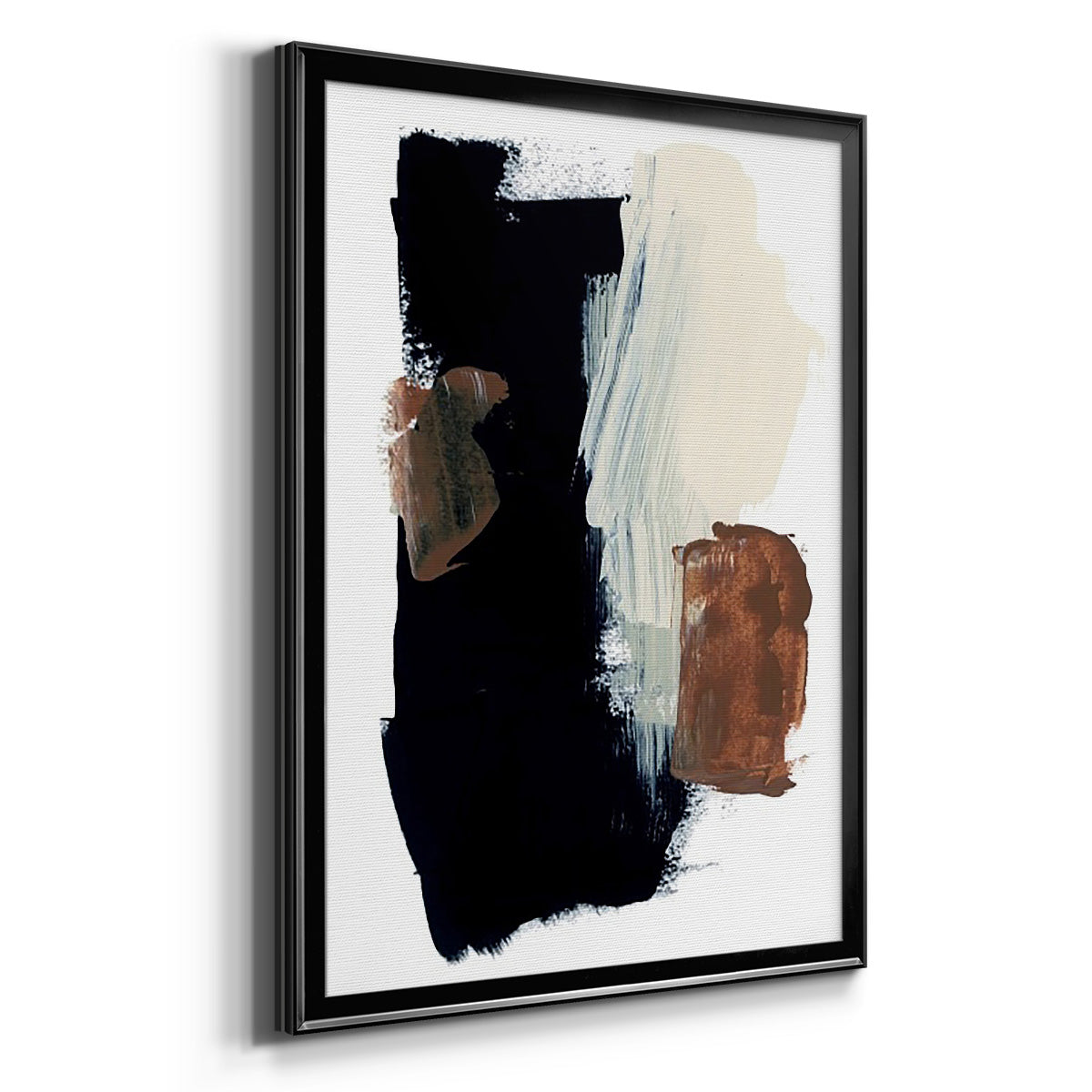 Goldenrod Patch I - Modern Framed Canvas Print