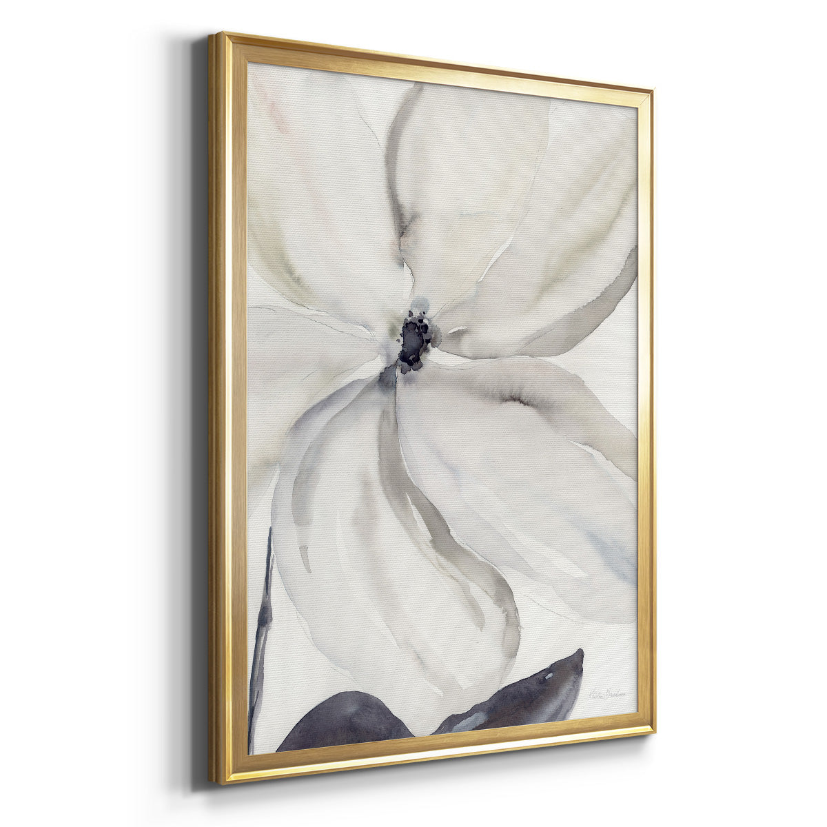 Daybreak Bloom I - Modern Framed Canvas Print