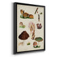 Mushroom Species IX - Modern Framed Canvas Print