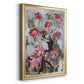 Zinnia I - Modern Framed Canvas Print