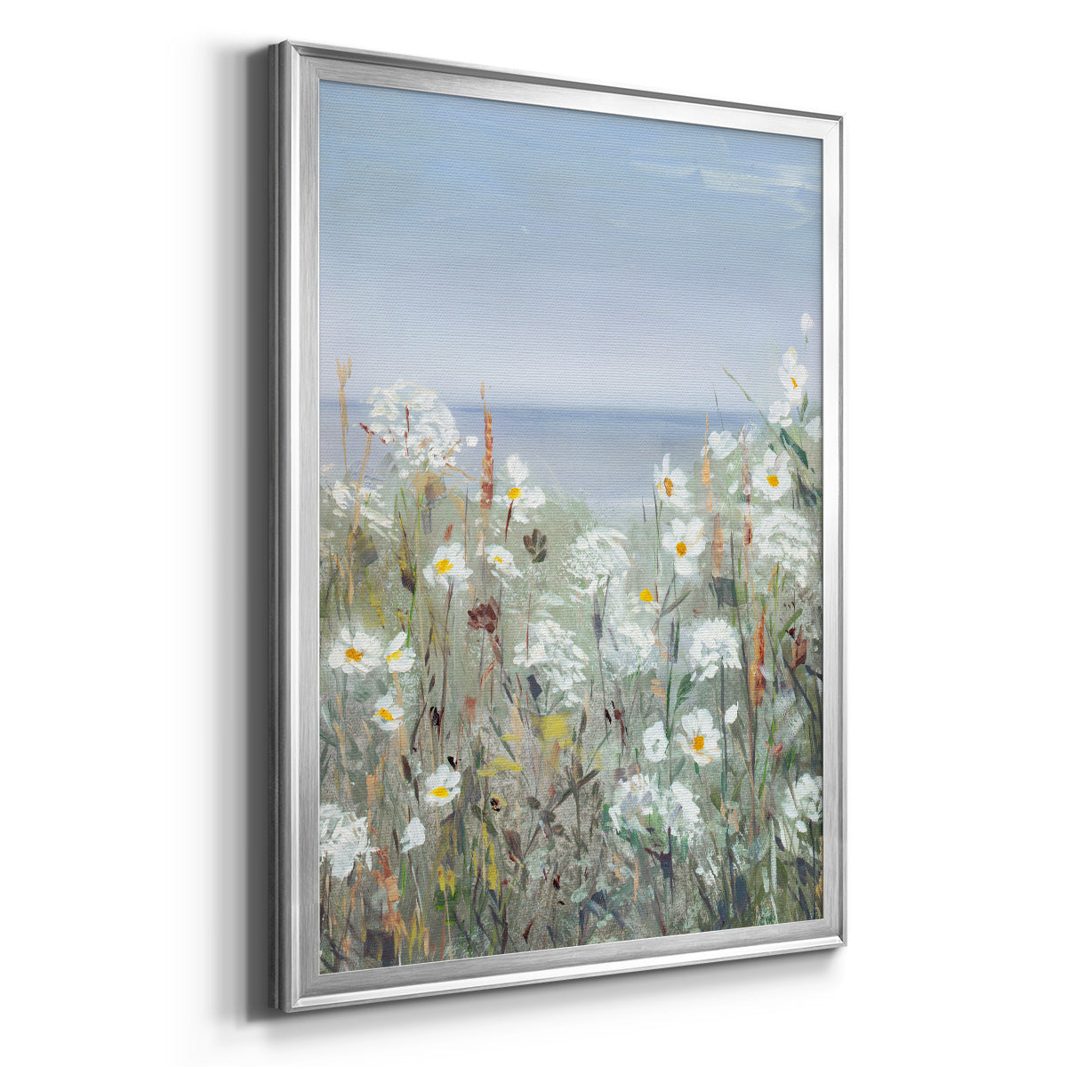 Wild Sea Breeze II - Modern Framed Canvas Print