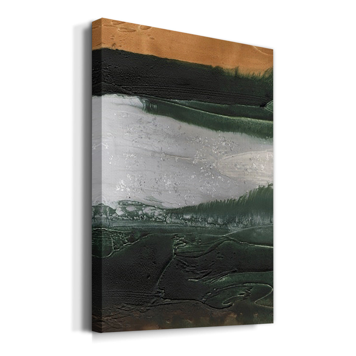 Embellished Coastal Plain II - Canvas Art Print