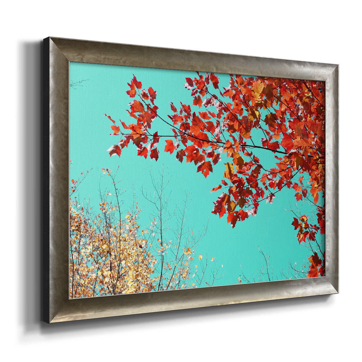 Autumn Tapestry I - Ornate Framed Canvas Print