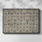 Long Cushion Cover (Printed Textile), c. 1600 - Floater Framed Canvas Print