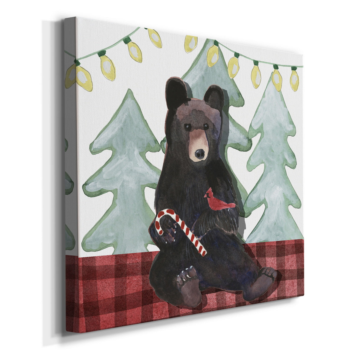 A Very Beary Christmas I-Premium Gallery Wrapped Canvas - Ready to Hang