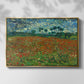 Field with Poppies, 1889 - Floater Framed Canvas Print