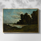 The River Loire at Nevers, 1901 - Floater Framed Canvas Print