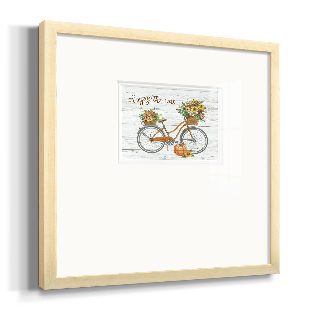 Harvest Bike Premium Framed Print Double Matboard