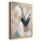 Marble Lines II - Modern Framed Canvas Print