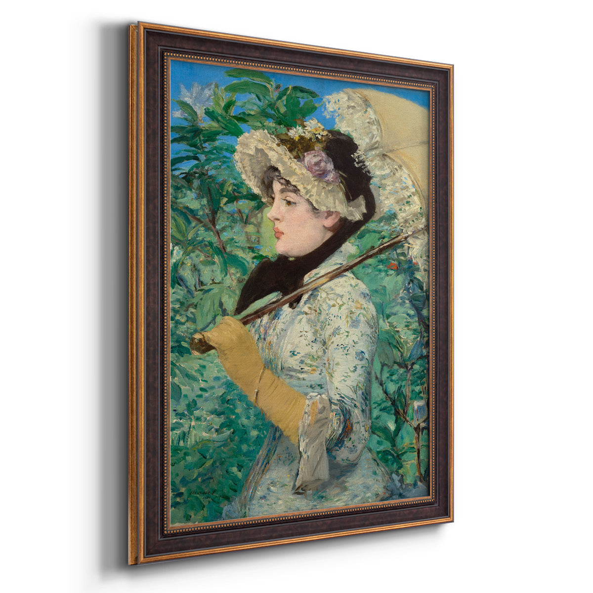 Spring - Ornate Framed Canvas Print