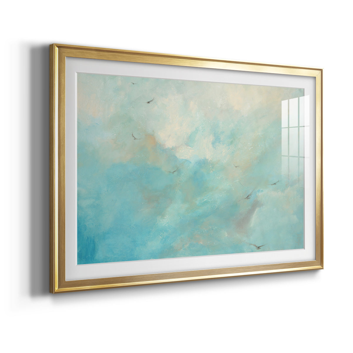 Flying Home  Premium Framed Print - Ready to Hang