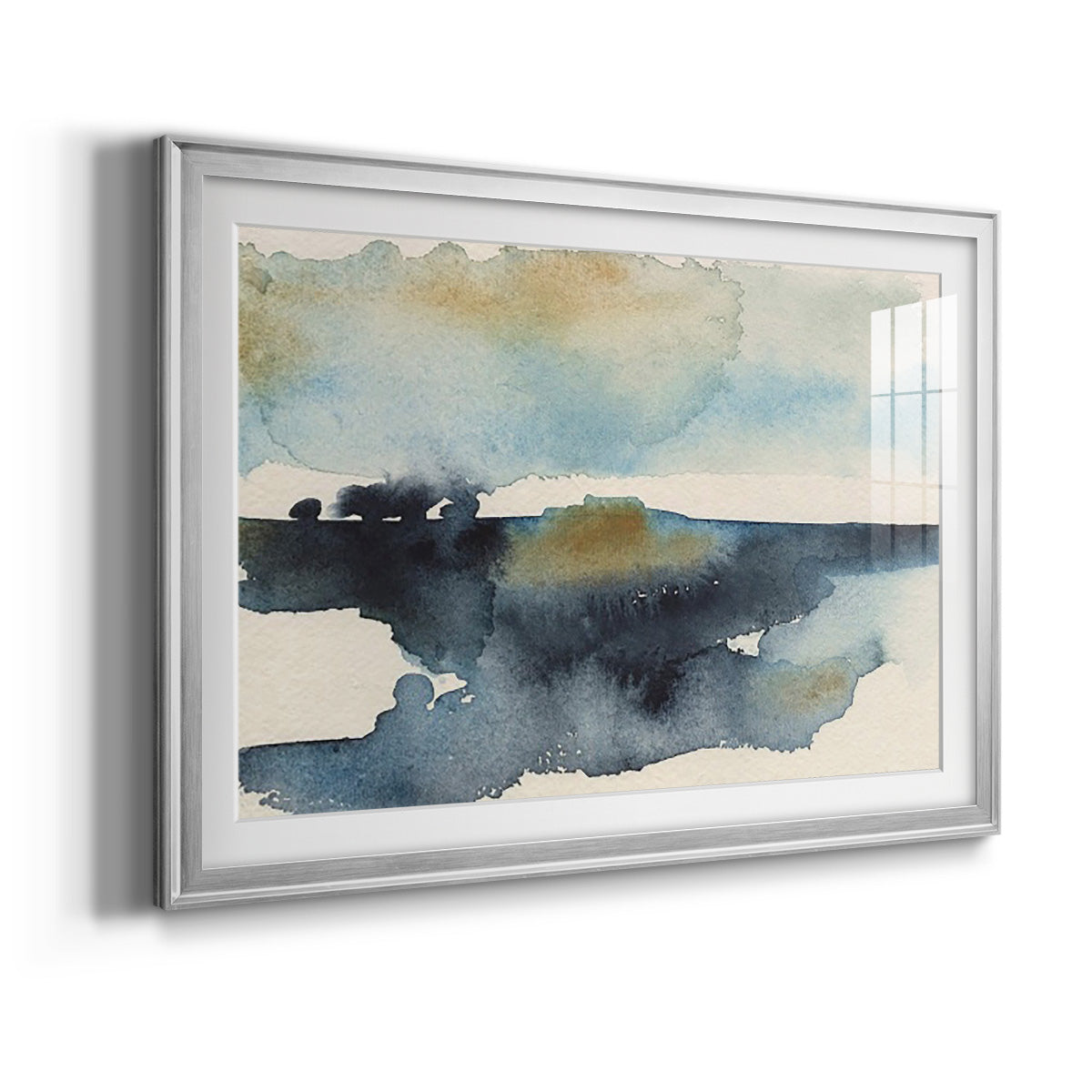 Upheval III Premium Framed Print - Ready to Hang