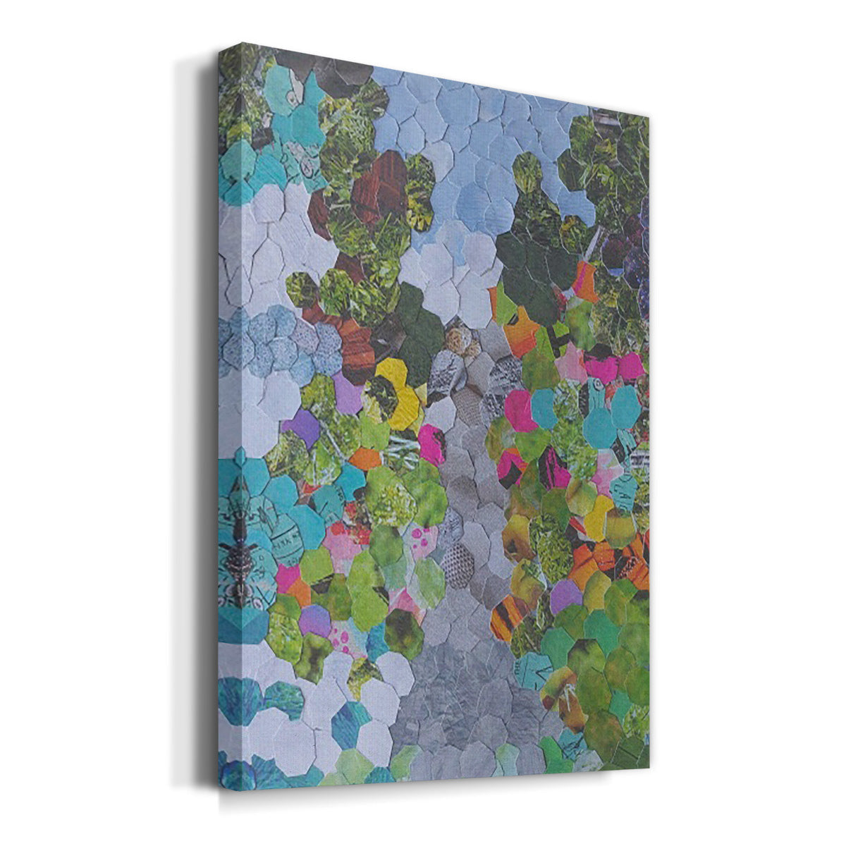 Magenta Garden - Canvas Art Print