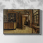 The Old Inn 'Het Loodshuis' in Antwerp, 1877 - Floater Framed Canvas Print