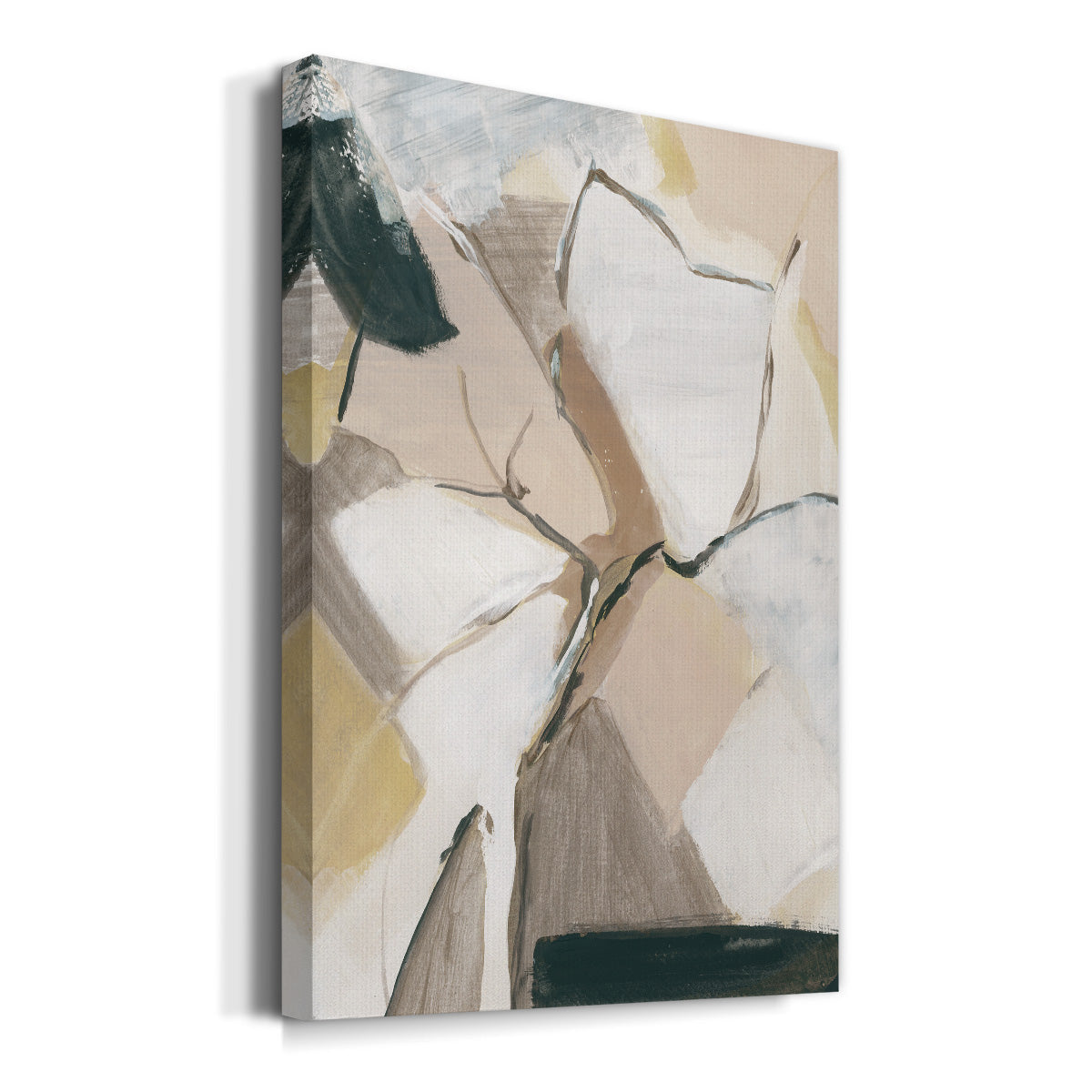 Marble Lines I Premium Gallery Wrapped Canvas - Ready to Hang